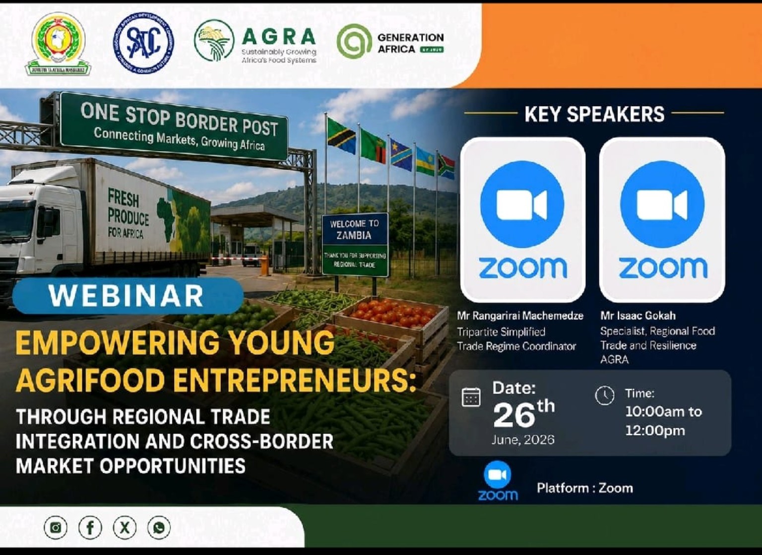 Empowering Young Agrifood Entrepreneurs Through Regional Trade Integration and Cross-Border Market Opportunities