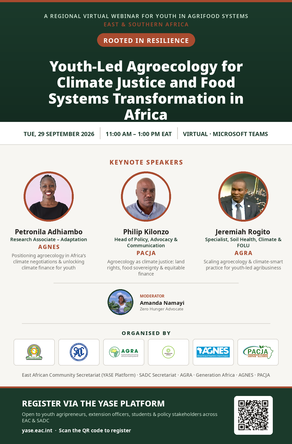 Rooted in Resilience: Youth-Led Agroecology for Climate Justice and Food Systems Transformation in Africa
